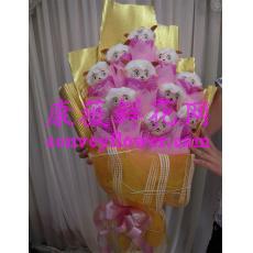 卡通花束